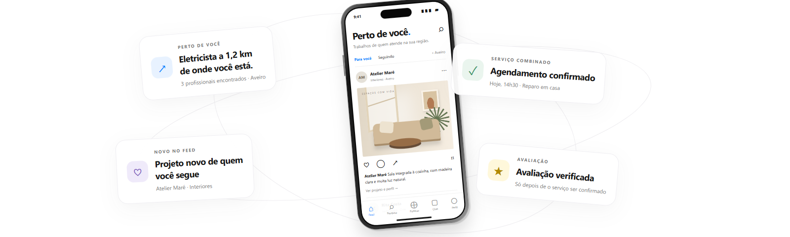 Aplicativo FATTO e notificações conceituais